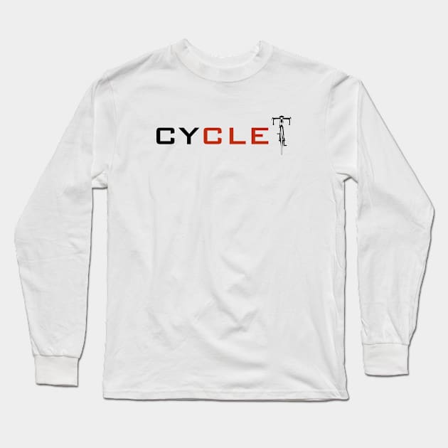 Cycle Too Long Sleeve T-Shirt by ek